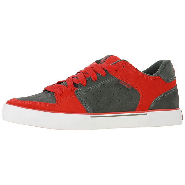 Supra EE Vega Low Top Shoes Mens - Red Grey | UK 44O6W53